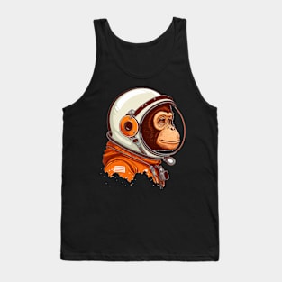 Monkey Astronaut Tank Top